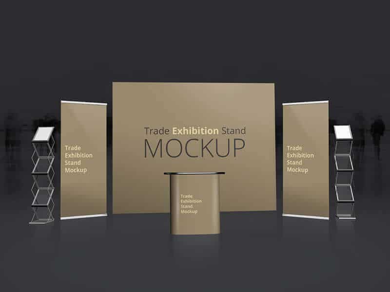 Trade Exhibition Stand Mockup
