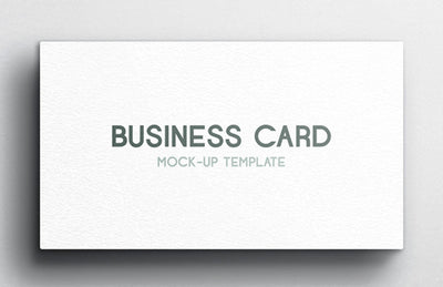 Two Business Card Mockups