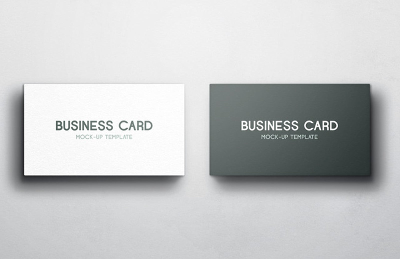 Two Business Card Mockups