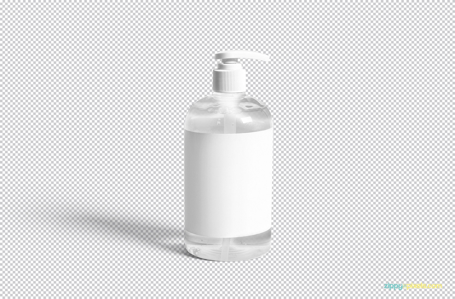 Dispenser Pump Bottle Mockup