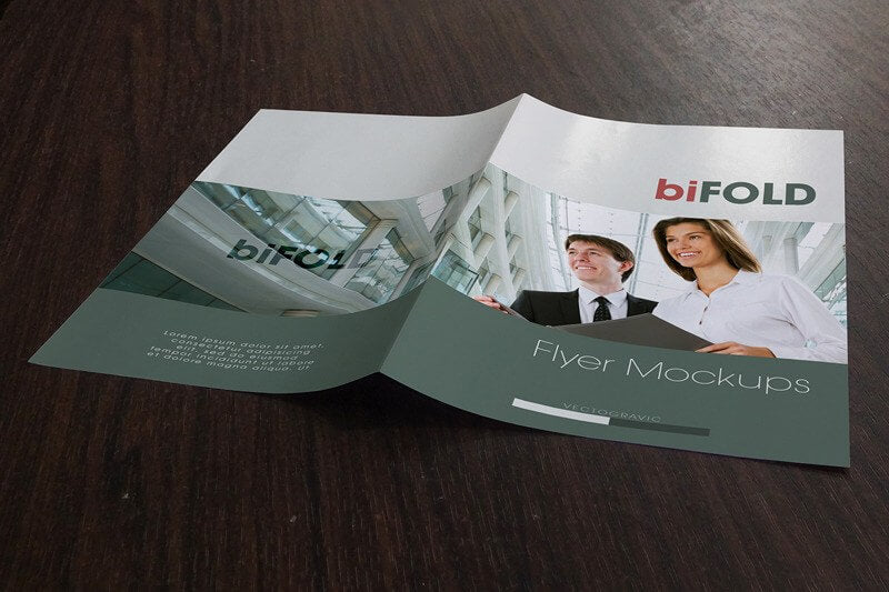 Bifold Flyer Mockup