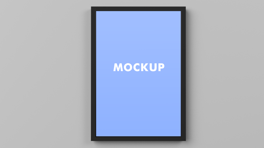 Set of 3 Vector Frame Mockups