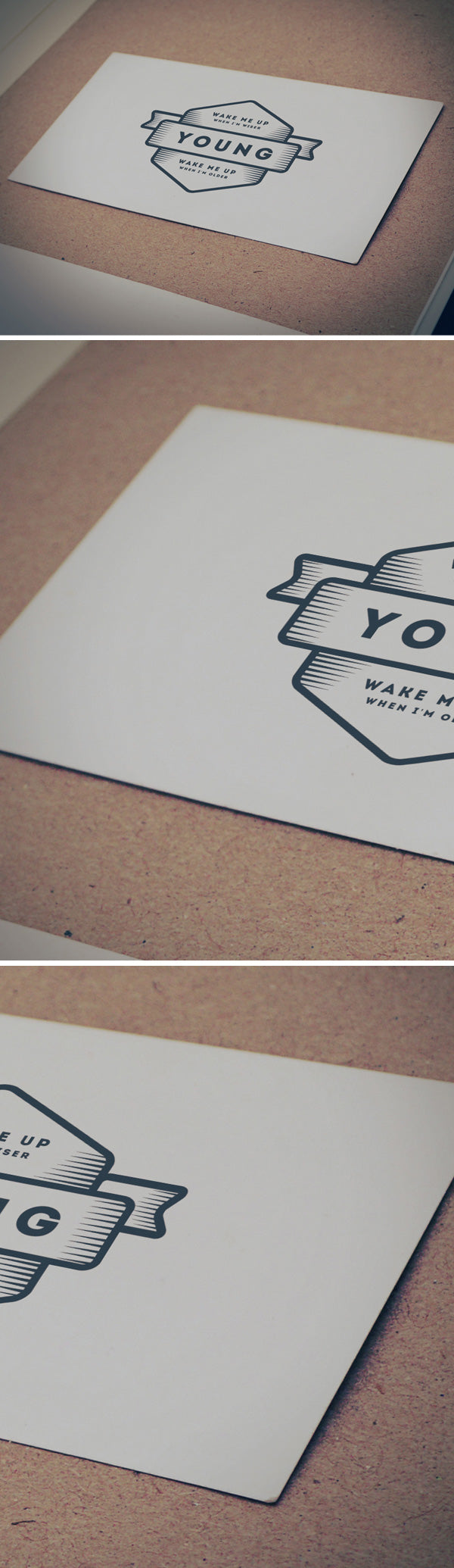 Vintage Logo MockUp PSD