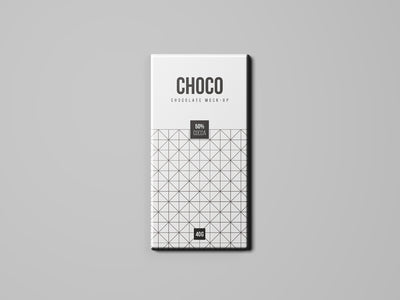 Clean and Realistic Chocolate Packaging Mockup