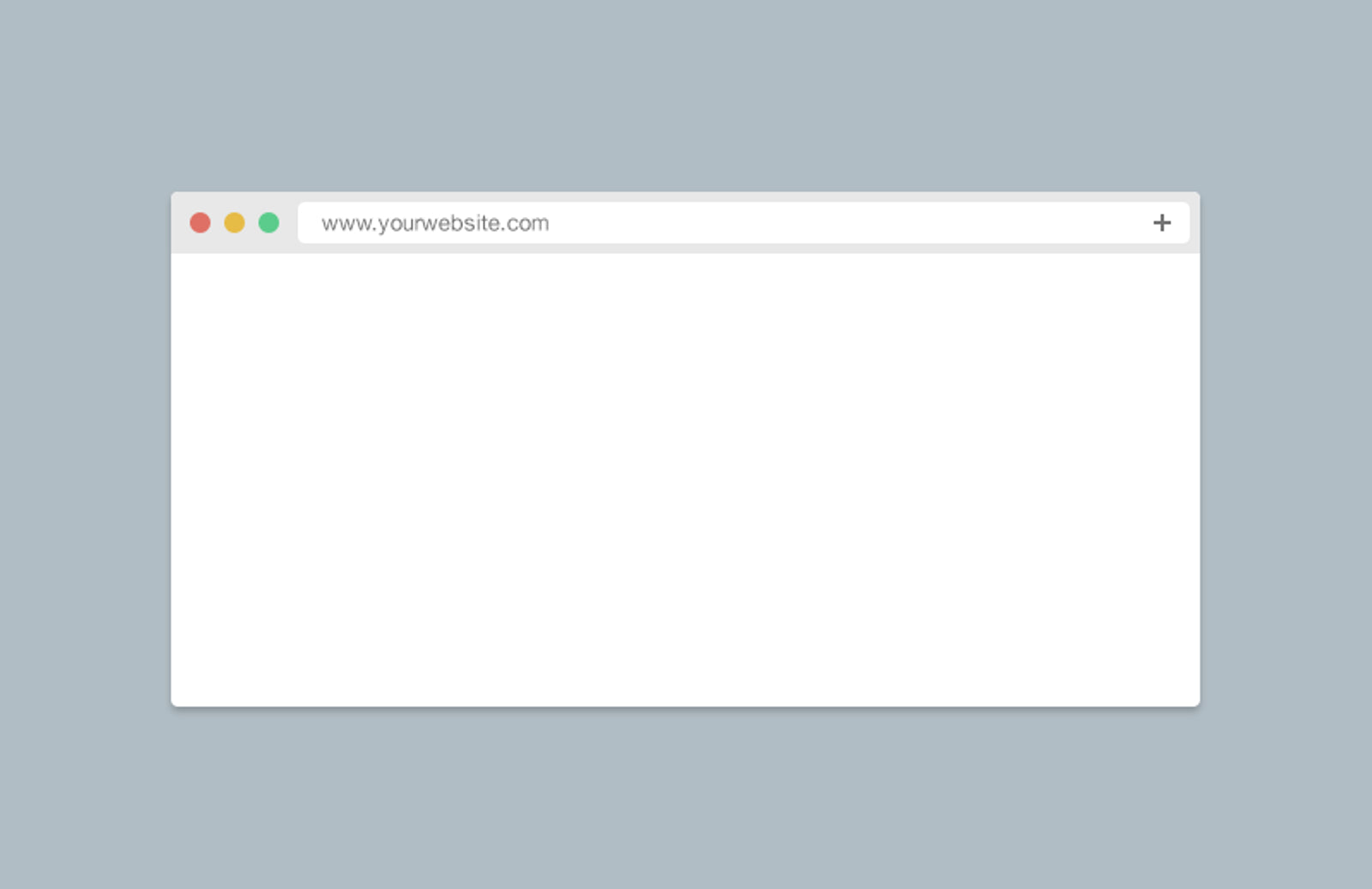 Website Browser Mockup