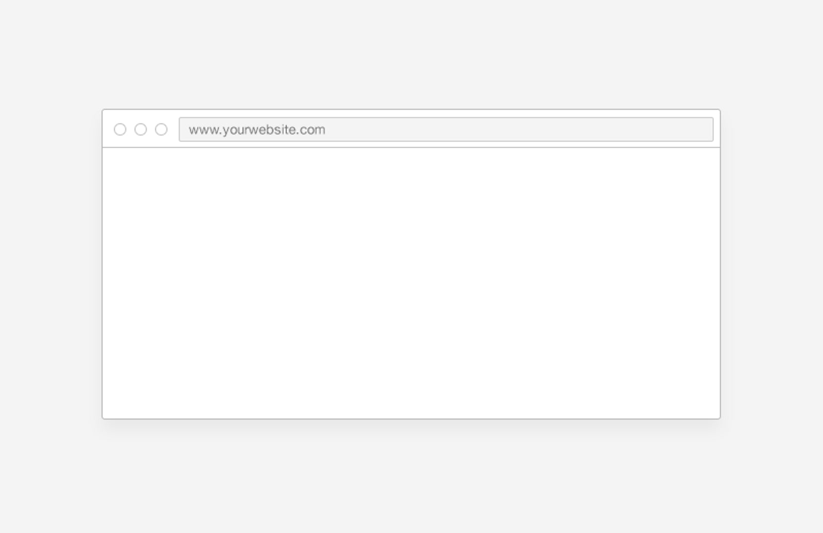 Website Browser Mockup
