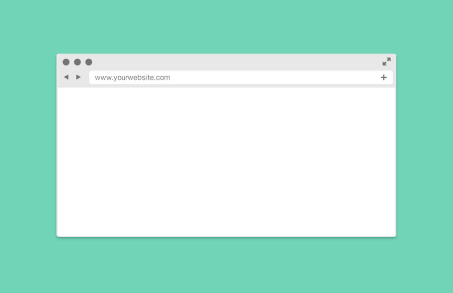 Website Browser Mockup
