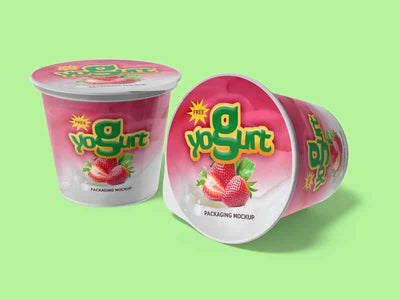 Yogurt Packaging Mockups