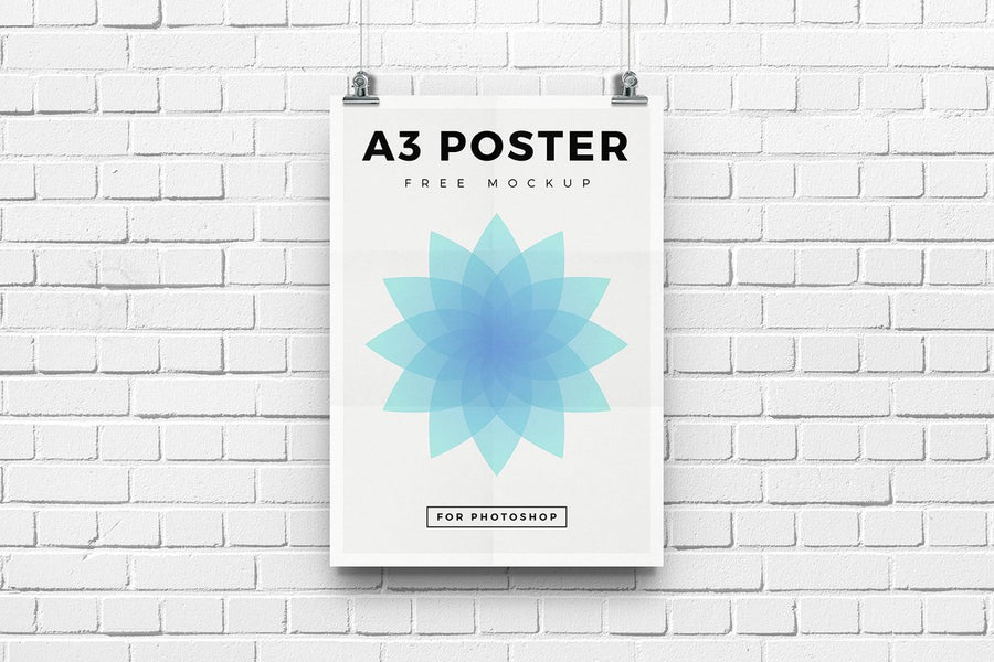 A3 Poster Mockup