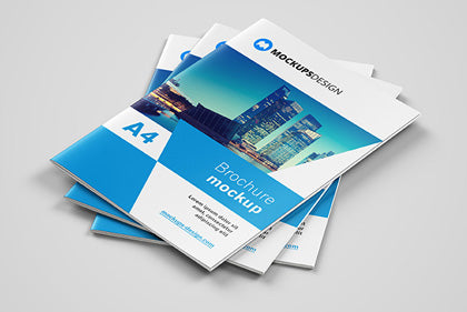 A4 Brochure Mockup