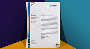 A4 Flyer / Letterhead Mockup Psd
