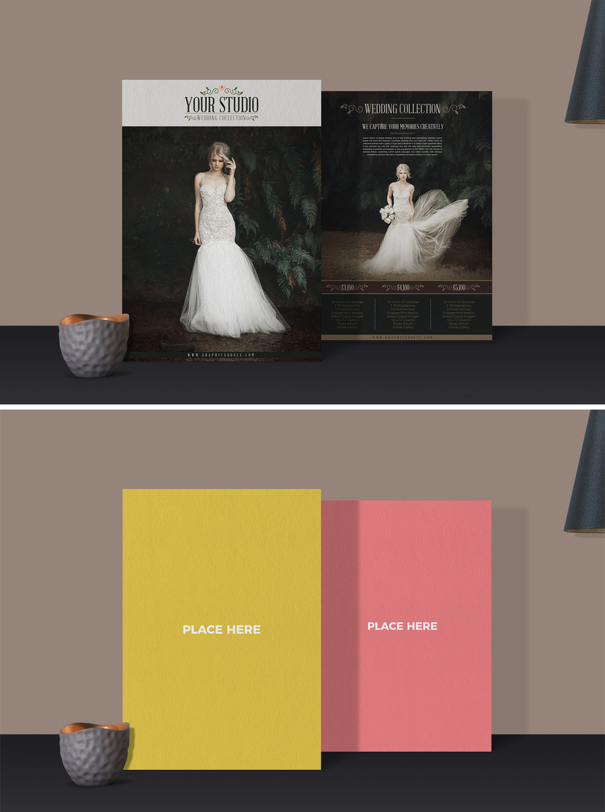 A4 Flyers Psd Mockup