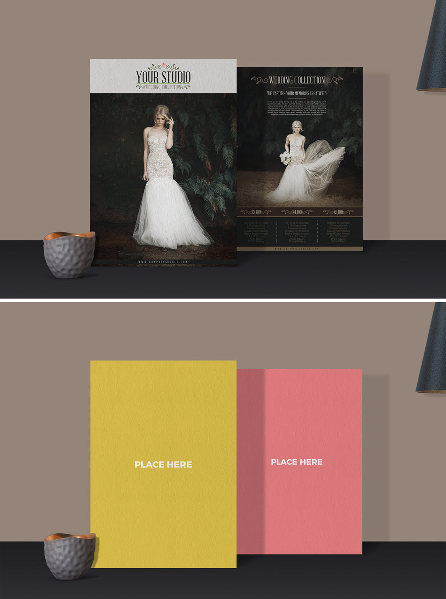 A4 Flyers Psd Mockup