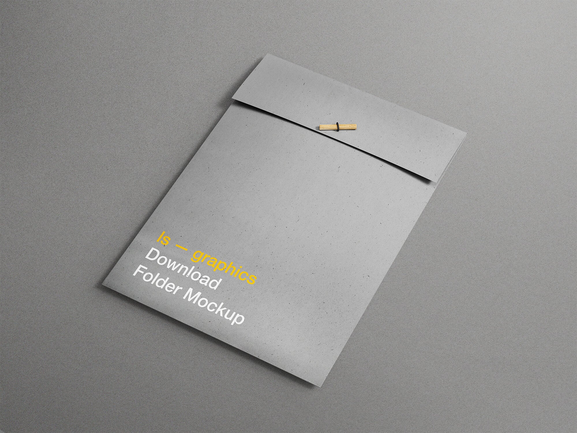 A4 Folder Mockup