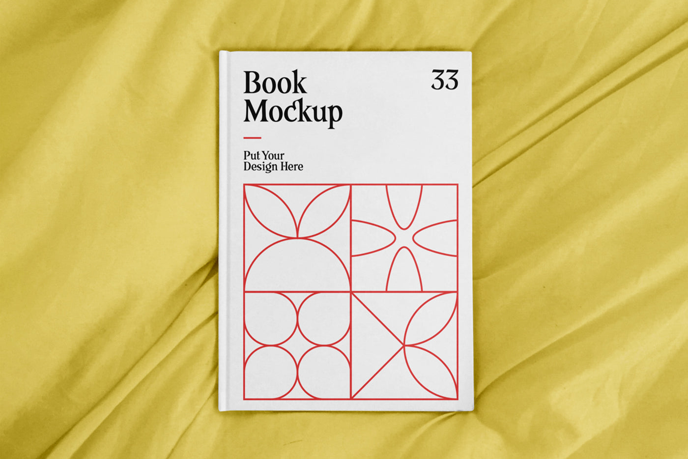 A4 Hard Cover Mockup