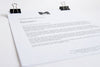 White and Clean A4 Letterhead Close-Up (Mockup)