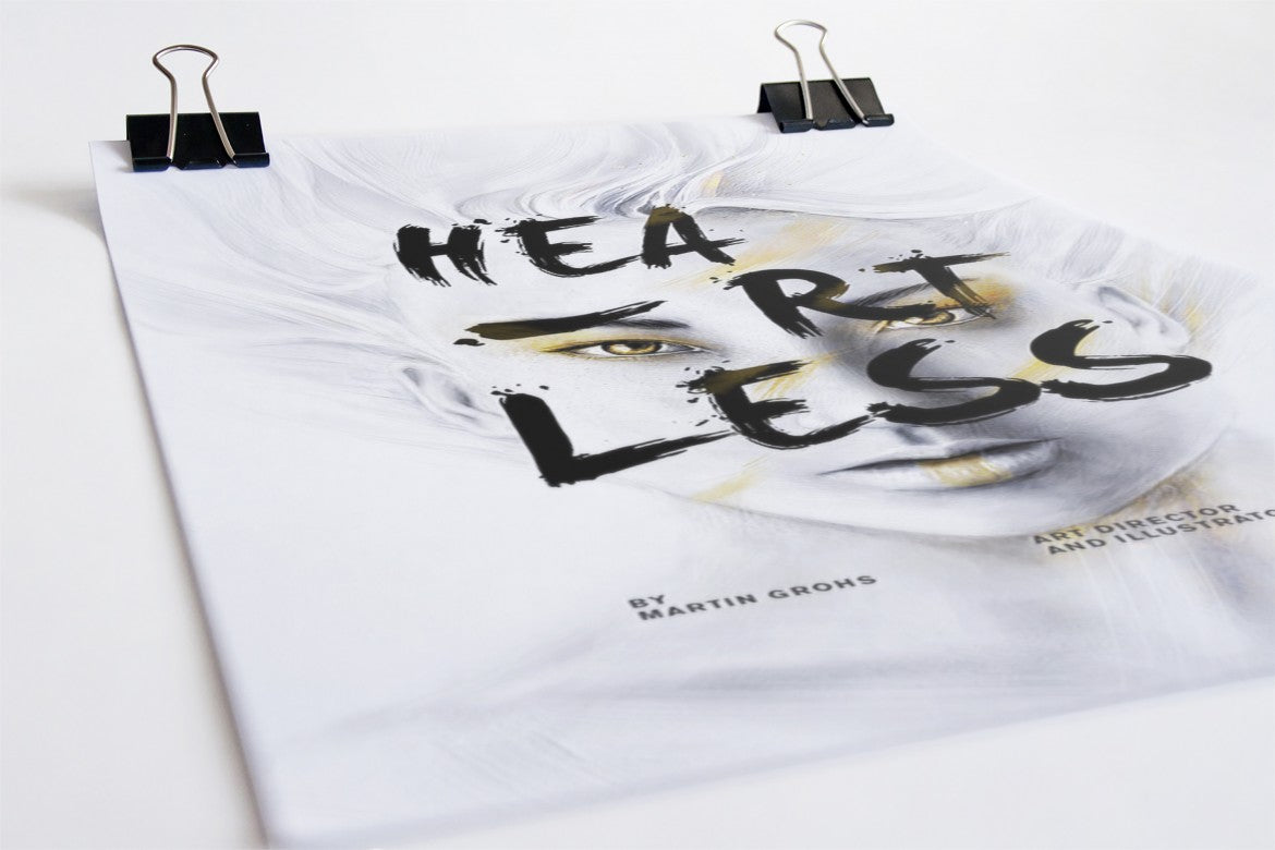 White and Clean A4 Letterhead Close-Up (Mockup)