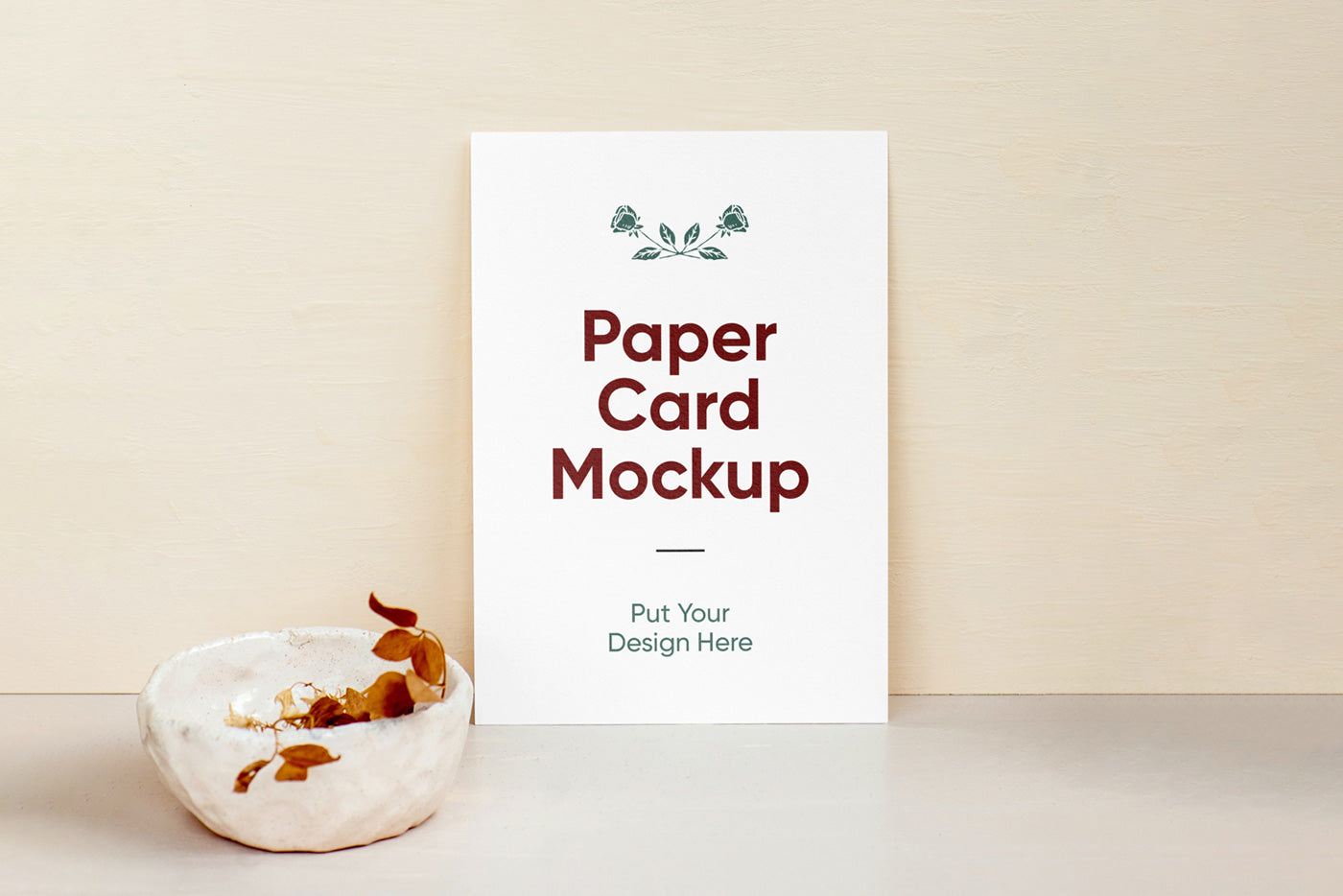 A4 Paper Psd Mockup