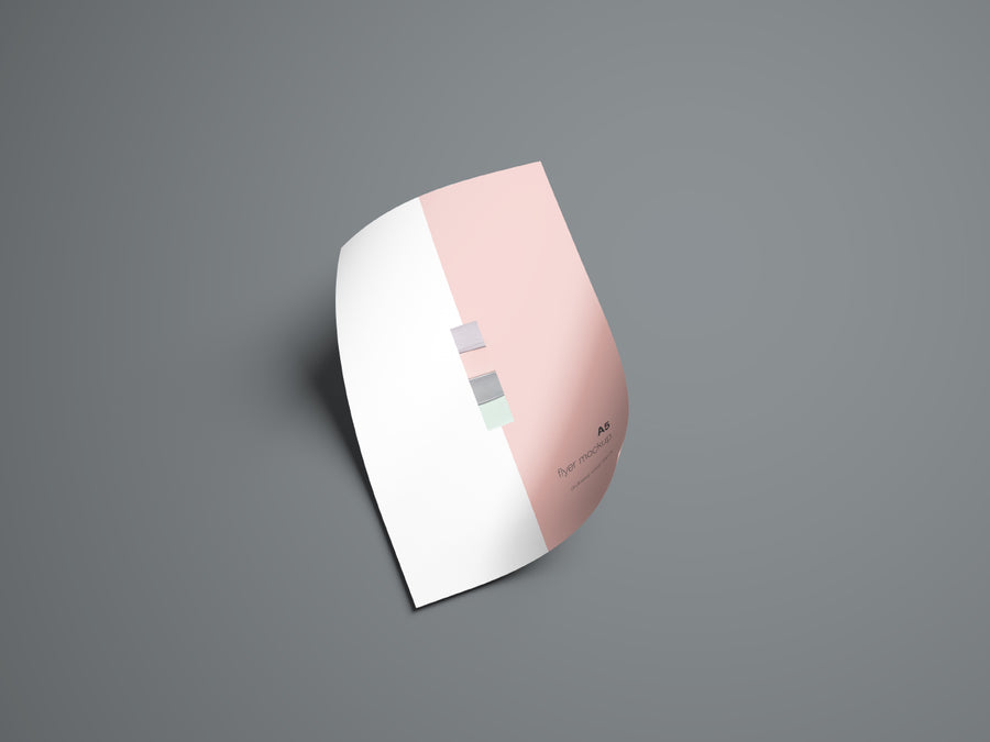 A5 Flyer Mockup