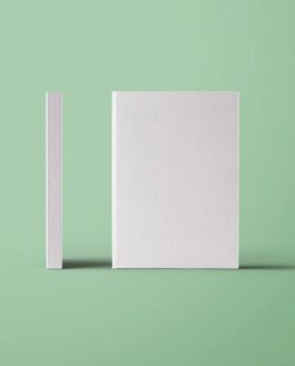 A5 Hardcover Book Mockup