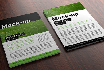 A5 Leaflet Mockup