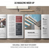 A5 Magazine Mockup Design Psd