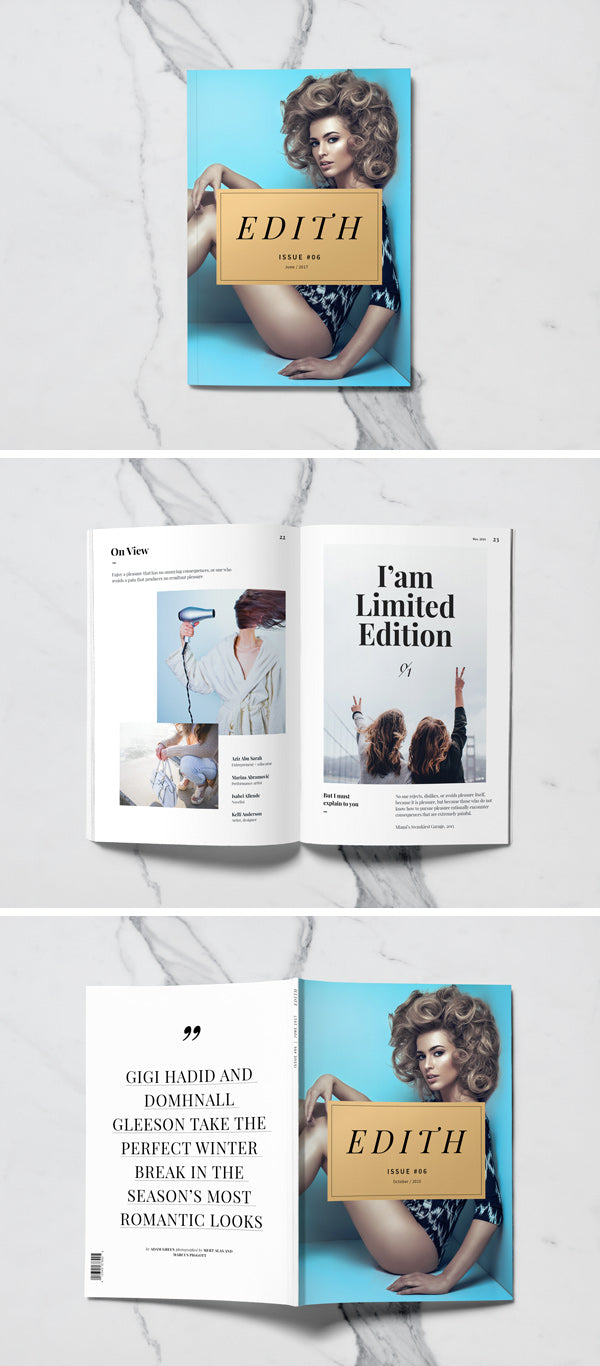 A5 Magazine Mockup