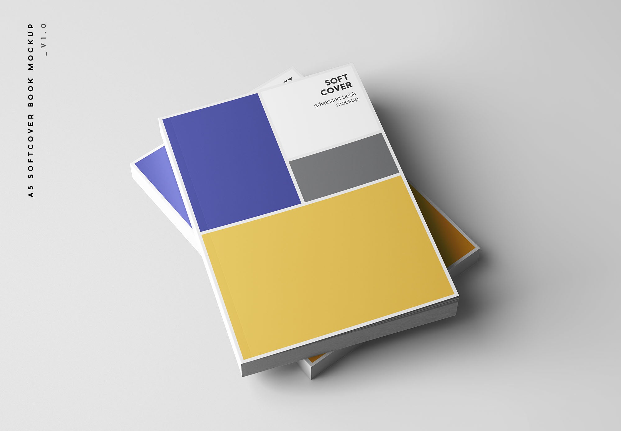 A5 Softcover Book Mockup