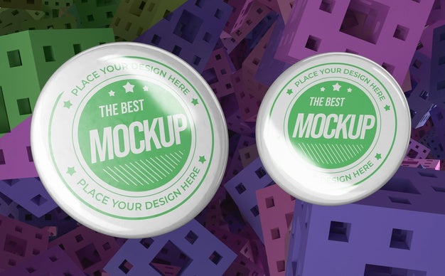 Abstract Mock-Up Insignia Merchandise Psd