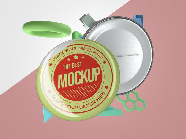 Abstract Mock-Up Insignia Merchandise Psd