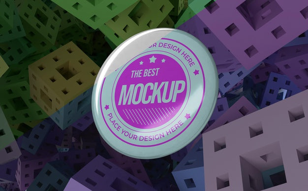 Abstract Mock-Up Insignia Merchandise Psd