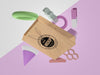 Abstract Mock-Up Paper Bag Merchandise Psd