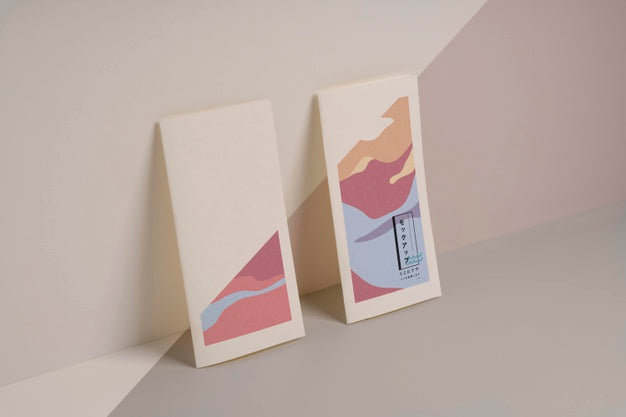 Abstract Shapes Brochure Mock-Up Psd