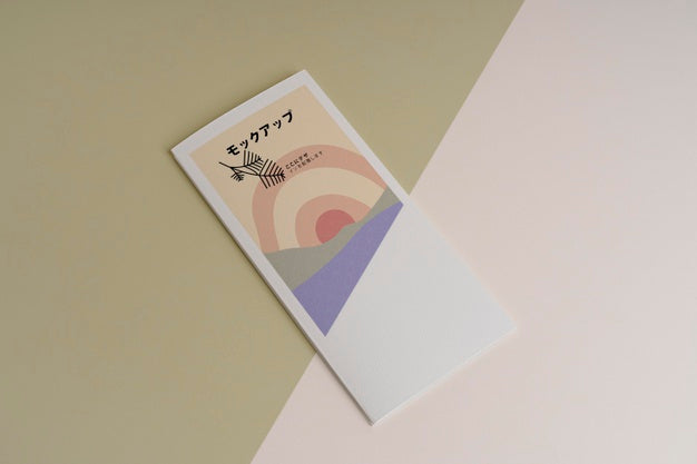 Abstract Shapes Brochure Mock-Up Psd