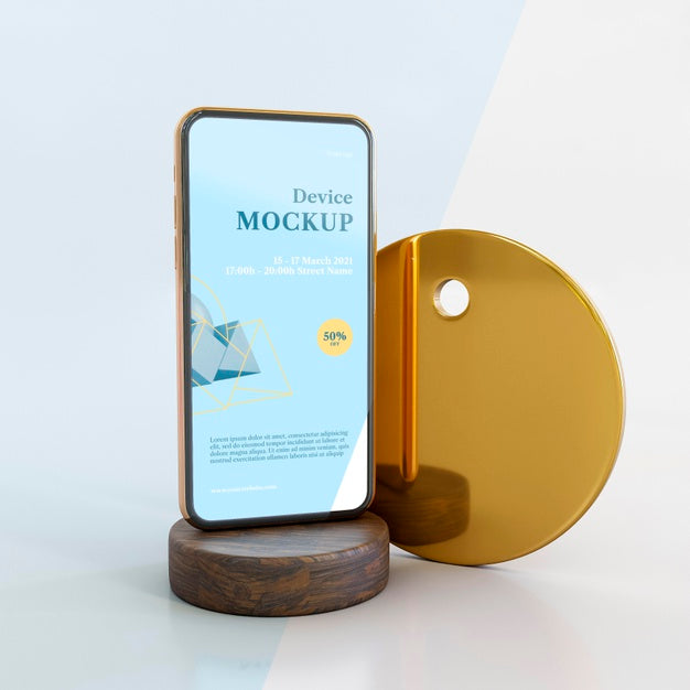 Abstract Stone And Mobile Psd