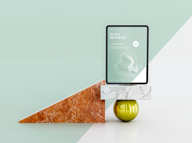 Abstract Stone And Tablet Psd