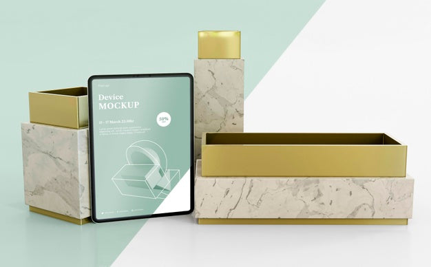 Abstract Stone And Tablet Psd