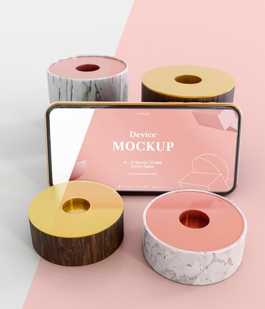 Abstract Stone And Tablet Psd