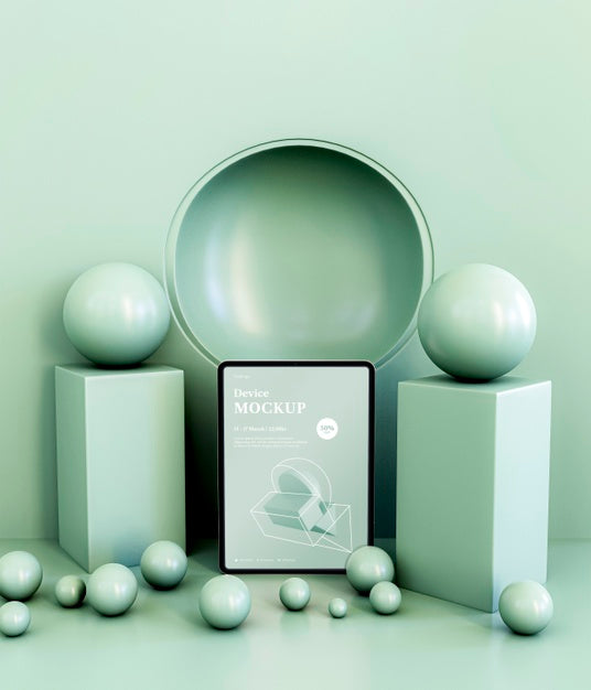 Abstract Stone And Tablet Psd