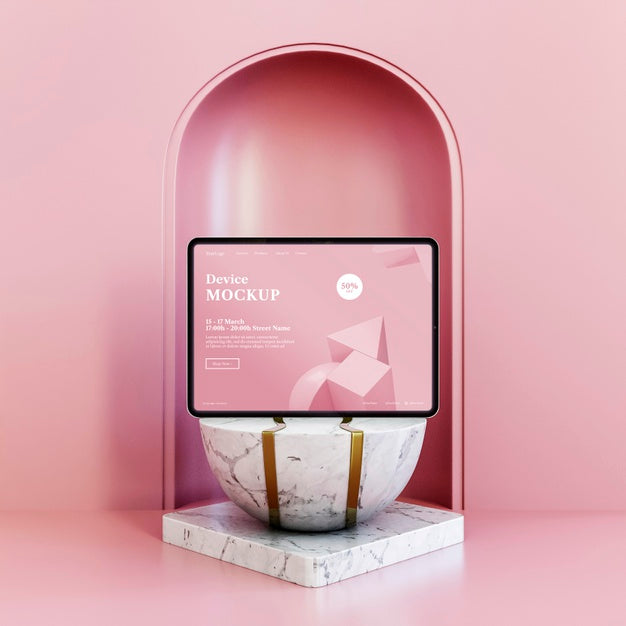 Abstract Stone And Tablet Psd