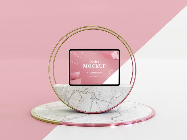 Abstract Stone And Tablet Psd