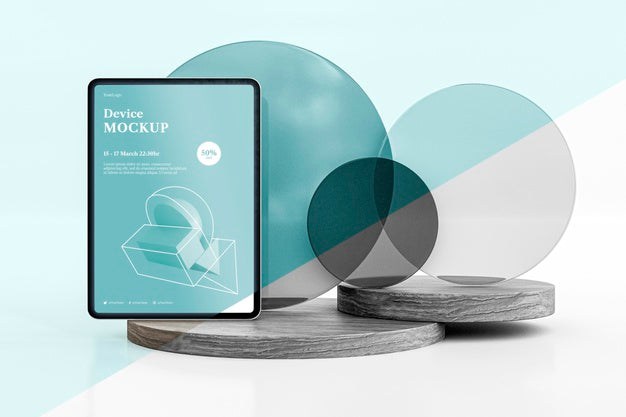 Abstract Stone And Tablet Psd