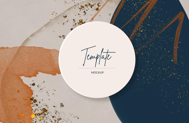 Abstract Watercolor Background Psd