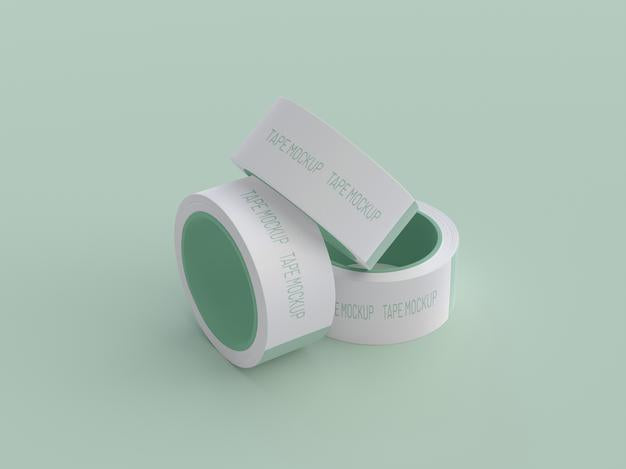 Adhesive Tape Mockup Psd