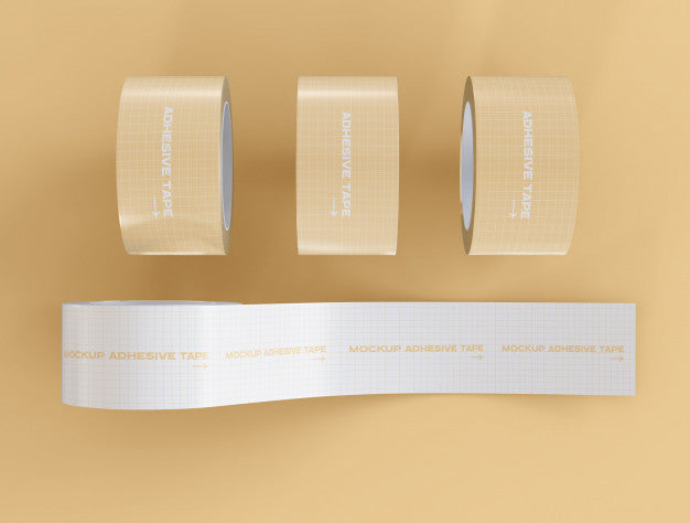 Adhesive Tapes Mockup Psd