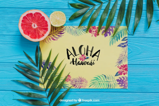 Aloha Composition Psd
