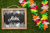 Aloha Concept With Slate Psd