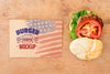American Food Concept Mock-Up Psd