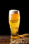 American Style Beer Glass Mockup Psd