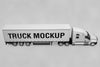 American Truck Mockup Psd